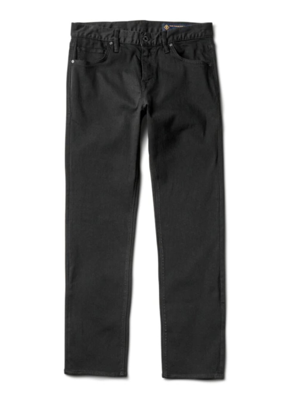 Roark HWY 133 Slim Straight Broken Twill Jeans - Black - 33x30